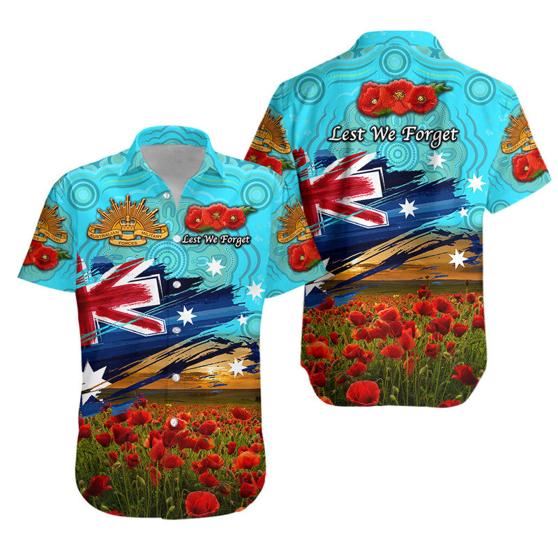 australia-aboriginal-anzac-hawaiian-shirt-poppy-vibes-blue