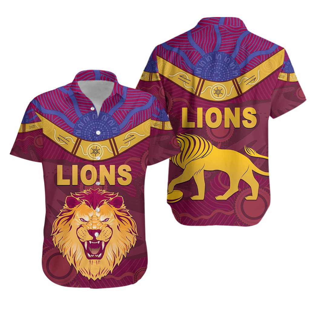 brisbane-lions-hawaiian-shirt-unique-indigenous