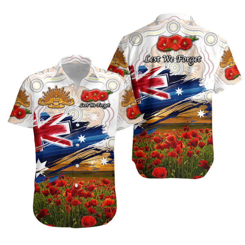 australia-aboriginal-anzac-hawaiian-shirt-poppy-vibes-white