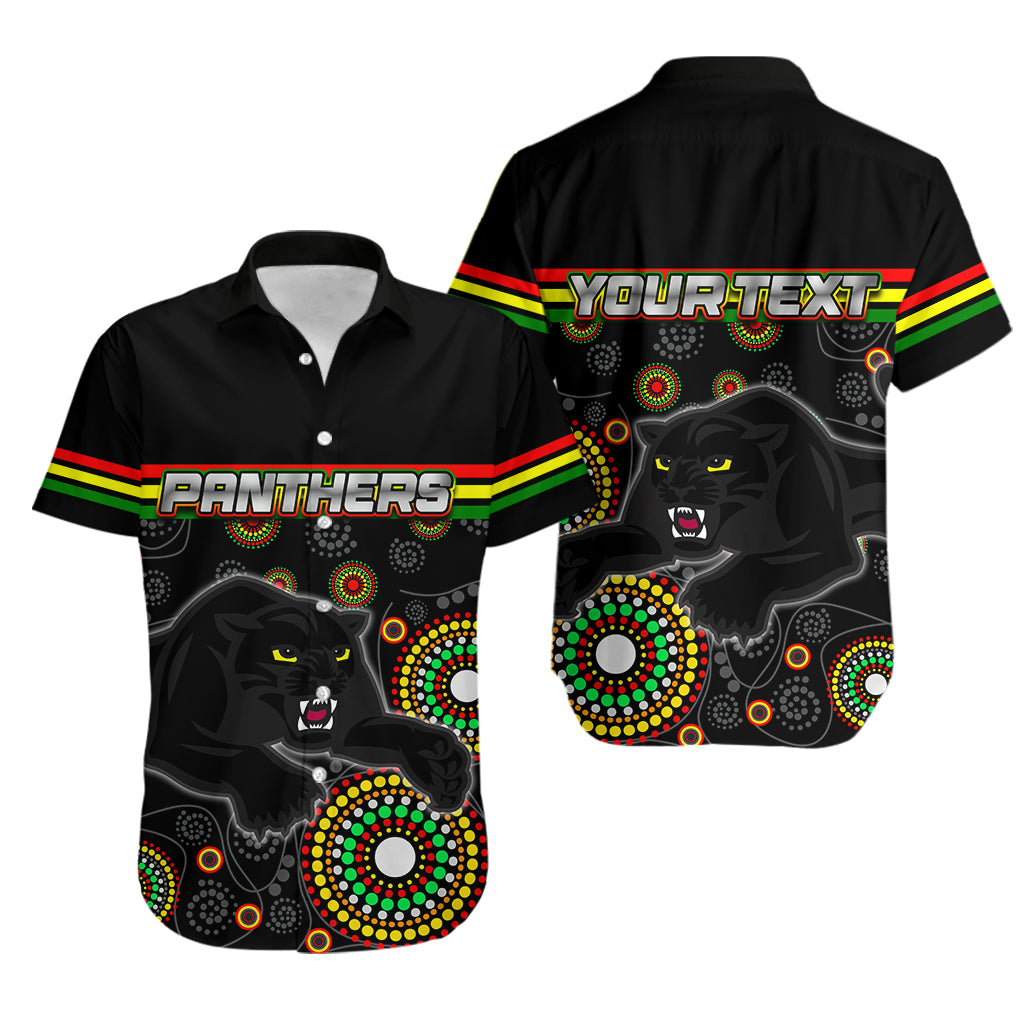 (Custom Personalised)Panthers Aboriginal Hawaiian Shirt Aboriginal Patterns LT6 - Vibe Hoodie