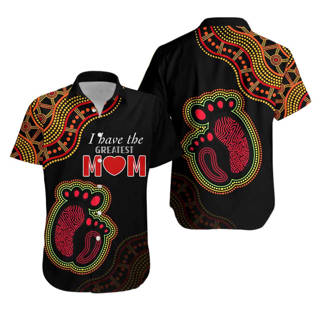 Australia Mother's Day Aboriginal Hawaiian Shirt The Greatest MOM - Vibe Hoodie