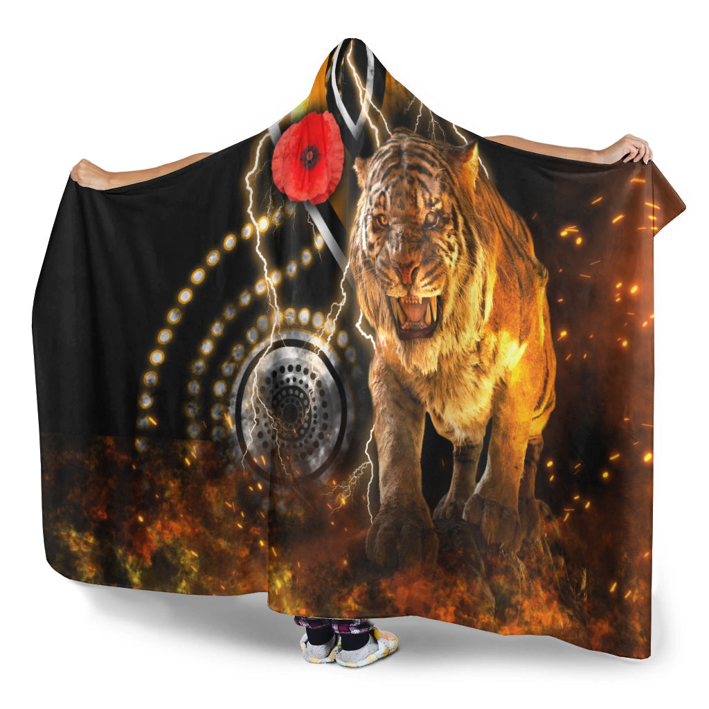 wests-tigers-anzac-day-hooded-blanket-version-aboriginal-tiger-3d