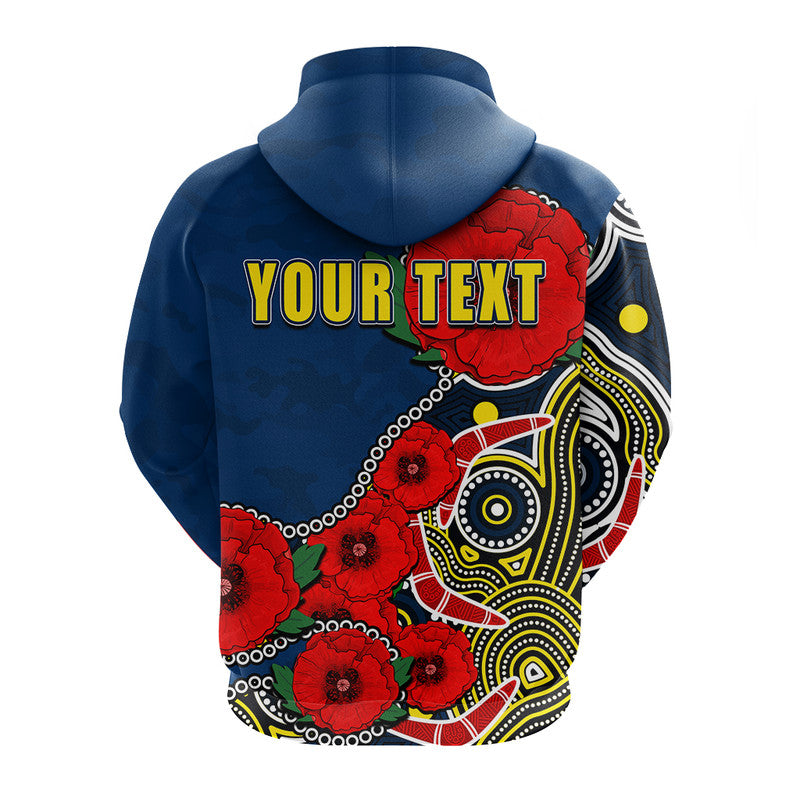 custom-personalised-anzac-day-nrl-cowboys-army-mix-aboriginal-hoodie