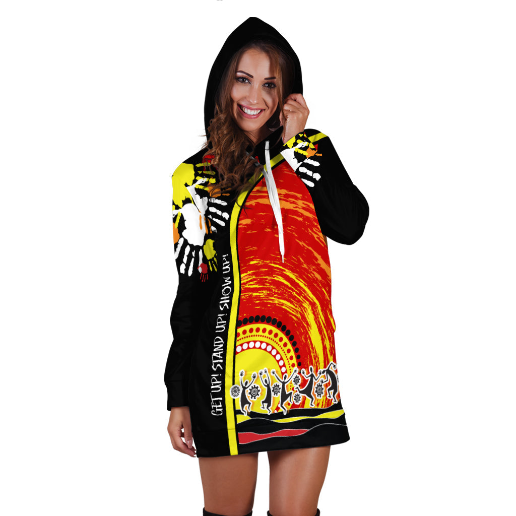 custom-personalised-aboriginal-naidoc-week-2022-hoodie-dress-get-up-stand-up-show-up