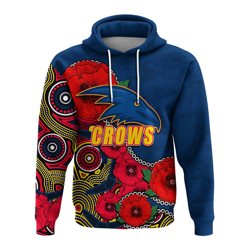 custom-personalised-anzac-day-afl-crows-army-mix-aboriginal-hoodie