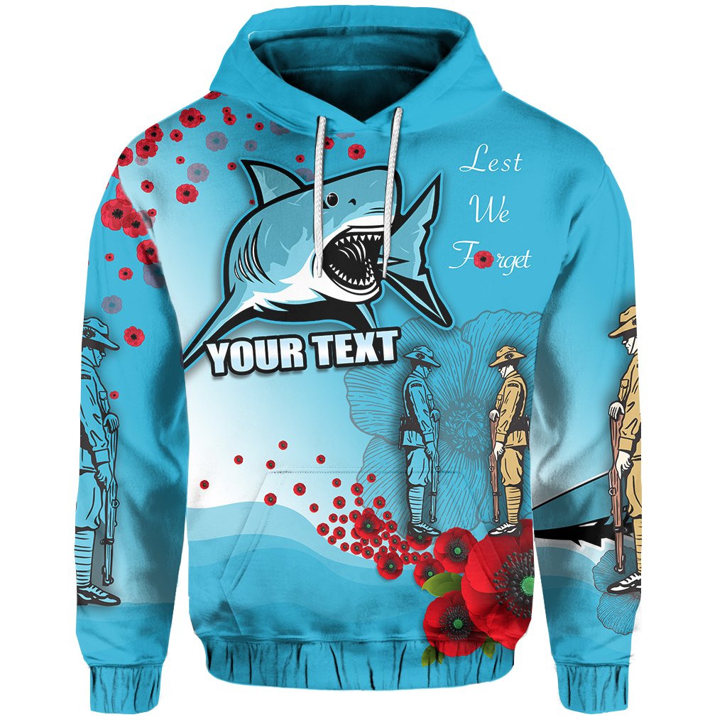 custom-personalised-anzac-sharks-hoodie-cronulla-lest-we-forget