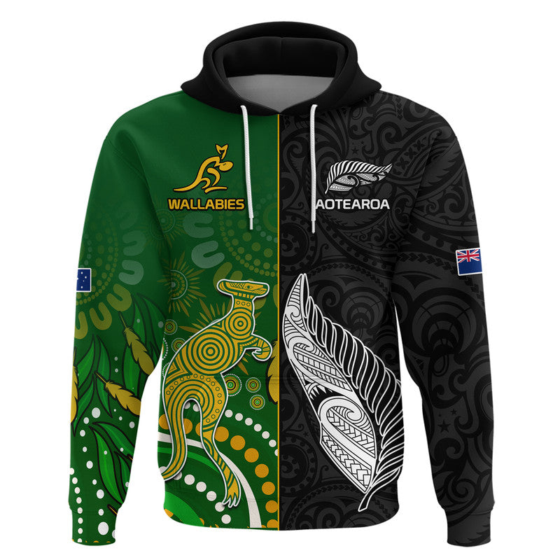 custom-personalised-aotearoa-rugby-all-black-combine-australia-wallabies-zip-up-and-pullover-hoodie-aboriginal-kangaroo-and-maori-fern