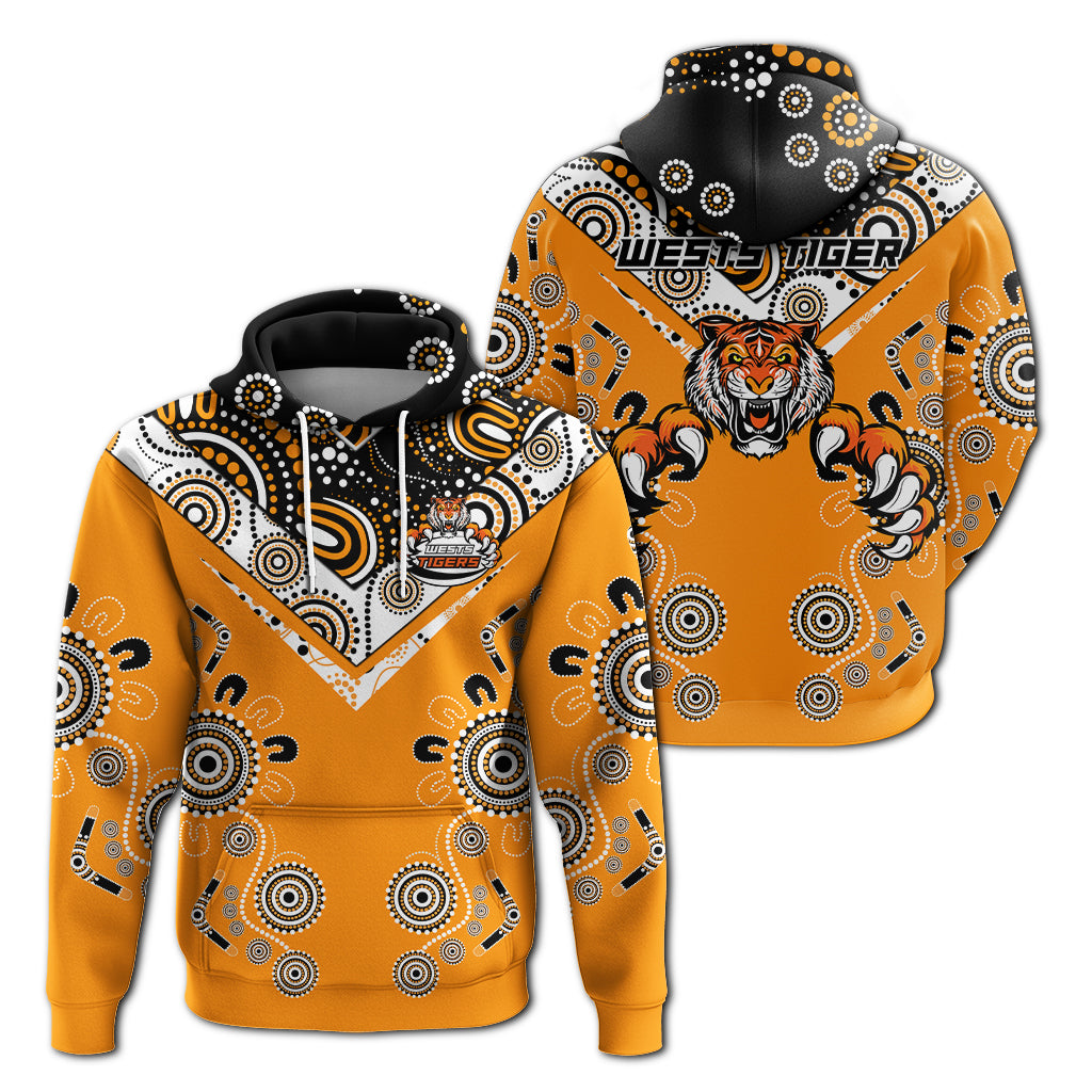 Wests Tiger Rugby Aboriginal Pattern 