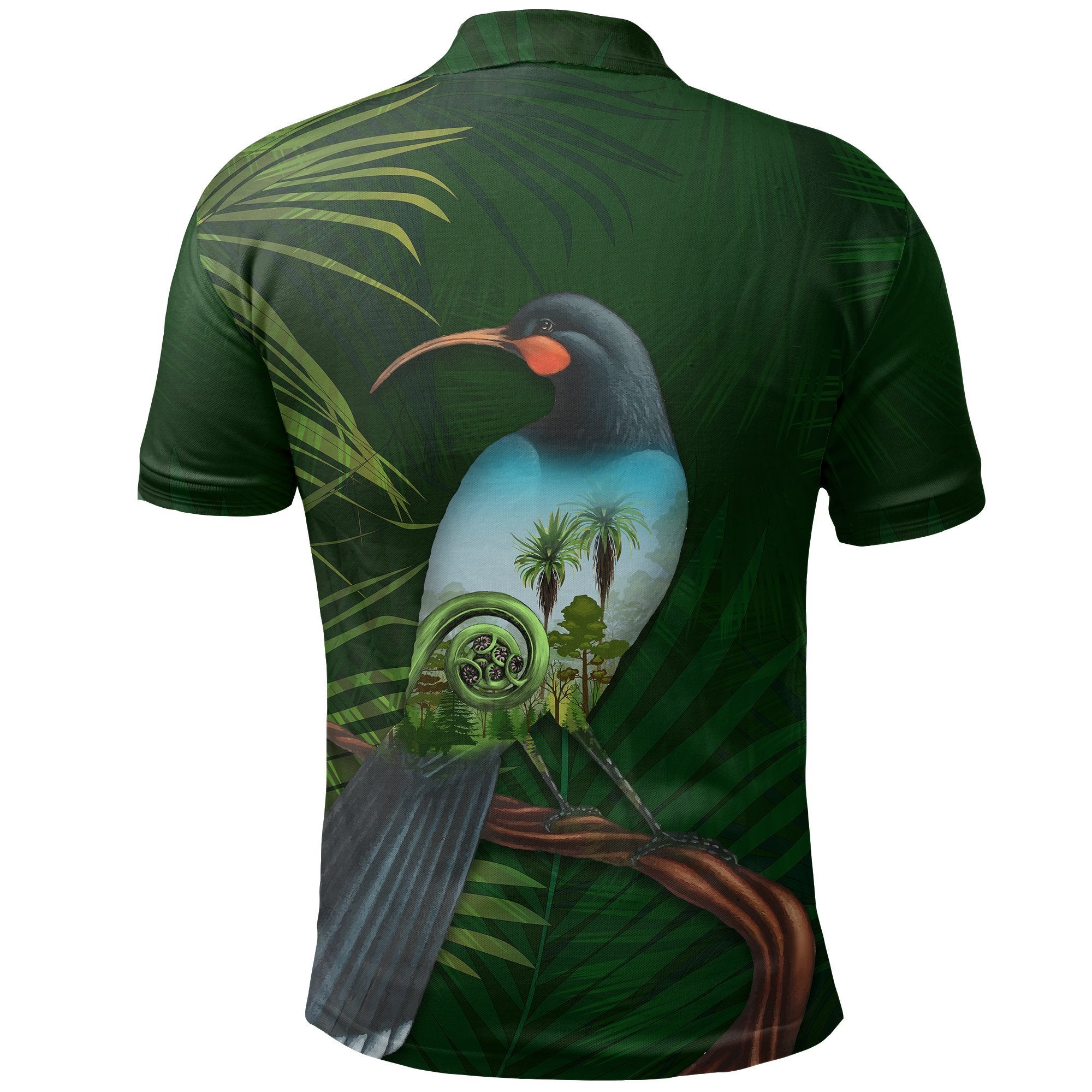 new-zealand-polo-shirt-huia-bird-golf-shirts