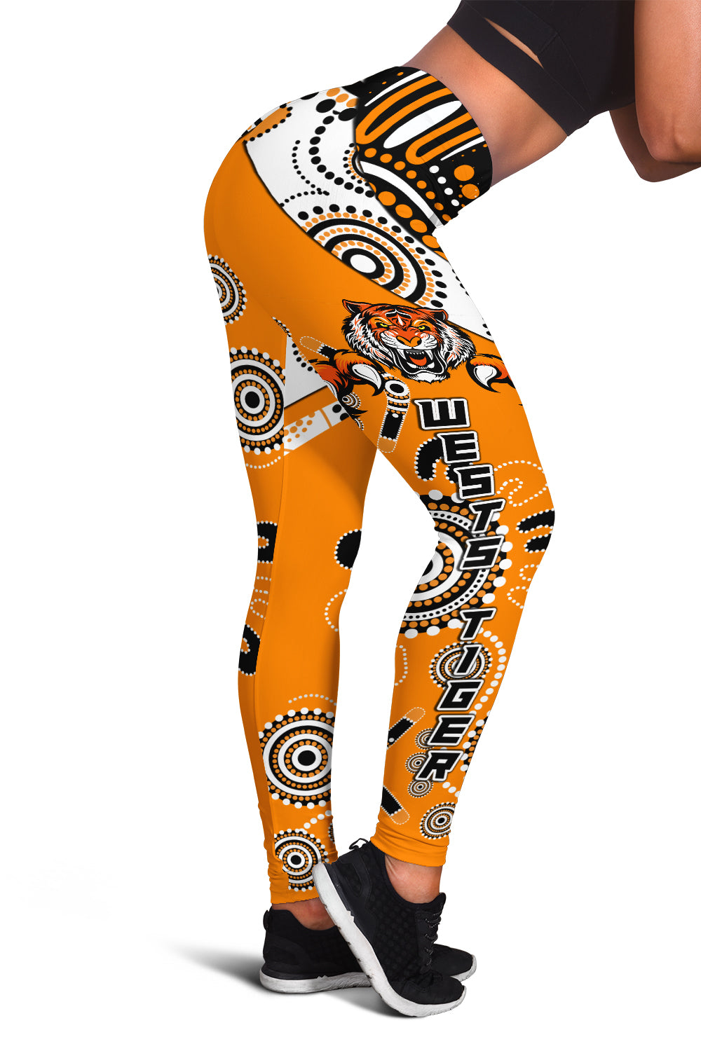 Wests Tiger Rugby Aboriginal Pattern 