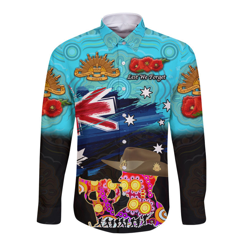 australia-aboriginal-anzac-hawaii-long-sleeve-button-shirt-remembrance-vibes-blue