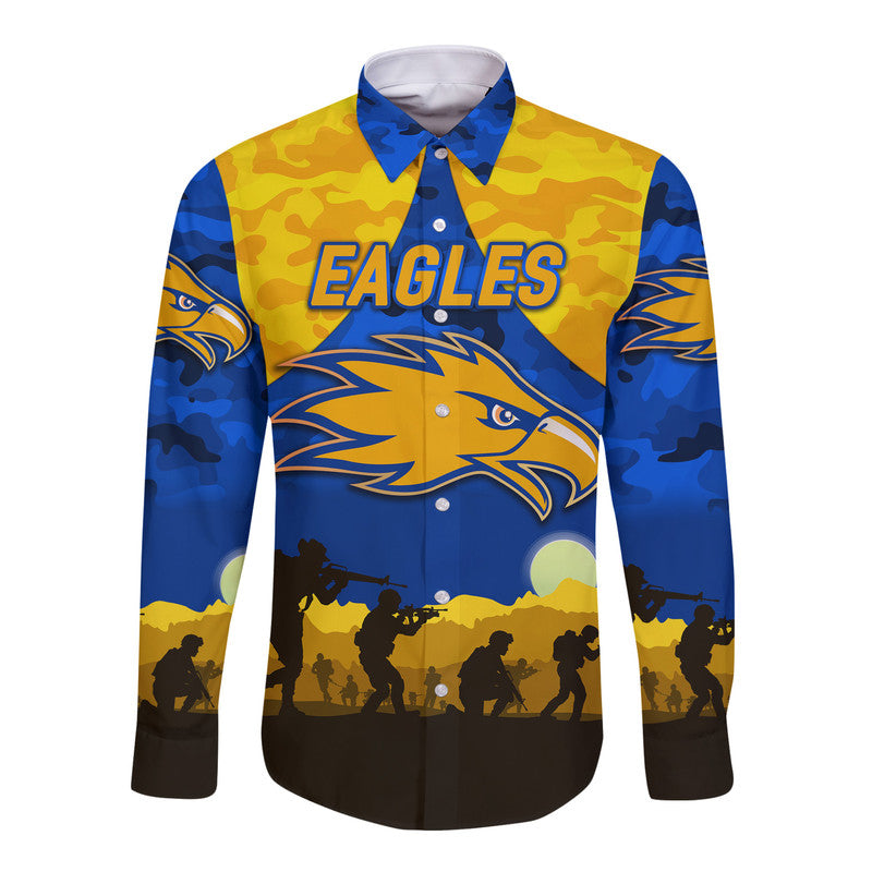 west-coast-eagles-anzac-hawaii-long-sleeve-button-shirt-simple-style-royal-blue