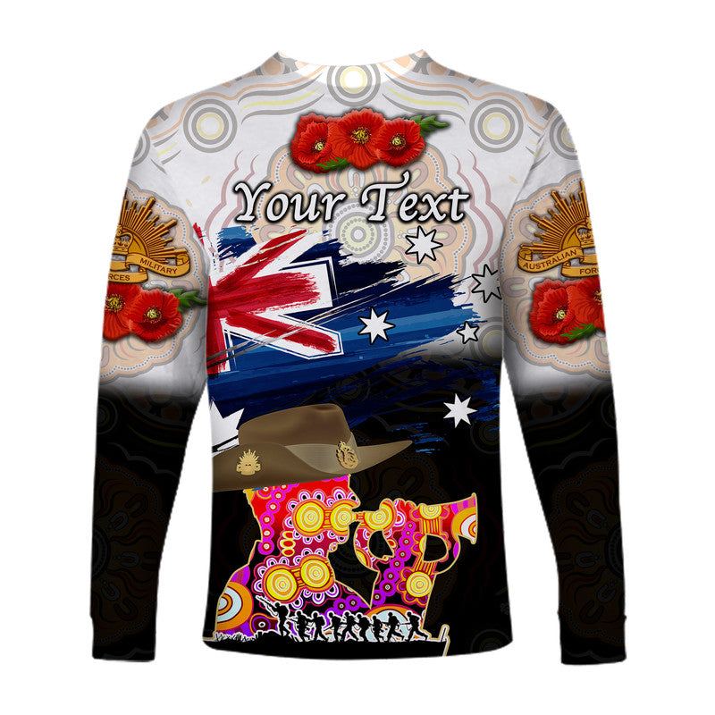 custom-personalised-australia-aboriginal-anzac-long-sleeve-shirt-remembrance-vibes-white