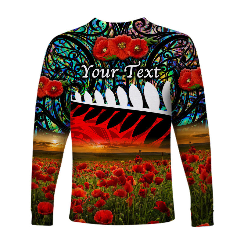 custom-personalised-new-zealand-maori-anzac-long-sleeve-shirt-poppy-vibes-paua-shell