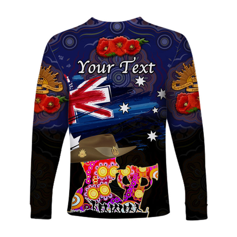 custom-personalised-australia-aboriginal-anzac-long-sleeve-shirt-remembrance-vibes-navy