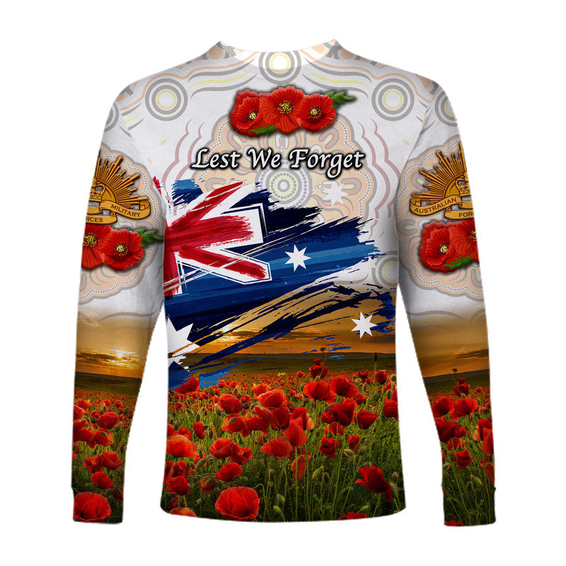 australia-aboriginal-anzac-long-sleeve-shirt-poppy-vibes-white