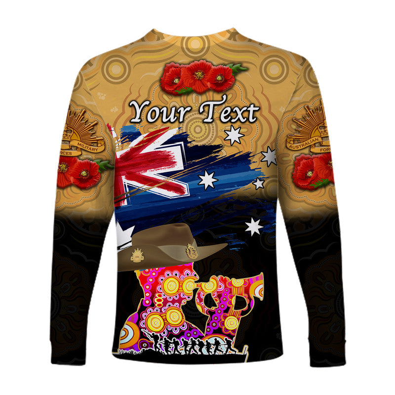 custom-personalised-australia-aboriginal-anzac-long-sleeve-shirt-remembrance-vibes-gold