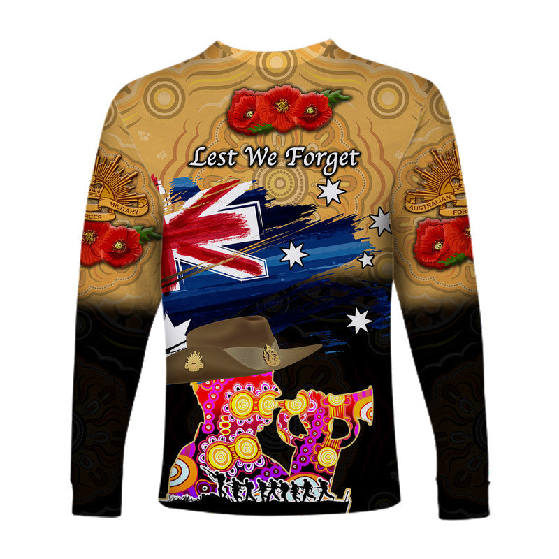 australia-aboriginal-anzac-long-sleeve-shirt-remembrance-vibes-gold