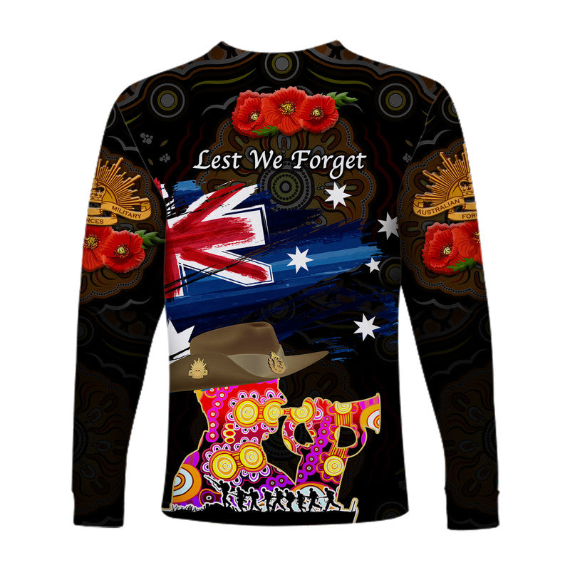 australia-aboriginal-anzac-long-sleeve-shirt-remembrance-vibes-black