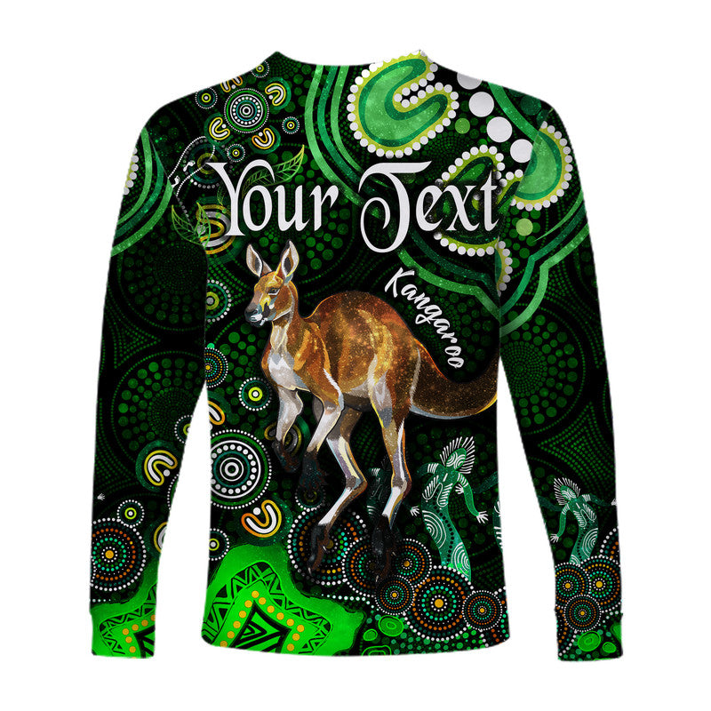 custom-personalised-australian-astrology-long-sleeve-shirt-aries-kangaroo-zodiac-aboriginal-vibes-green