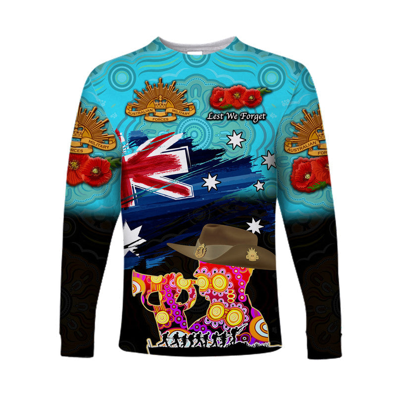 custom-personalised-australia-aboriginal-anzac-long-sleeve-shirt-remembrance-vibes-blue