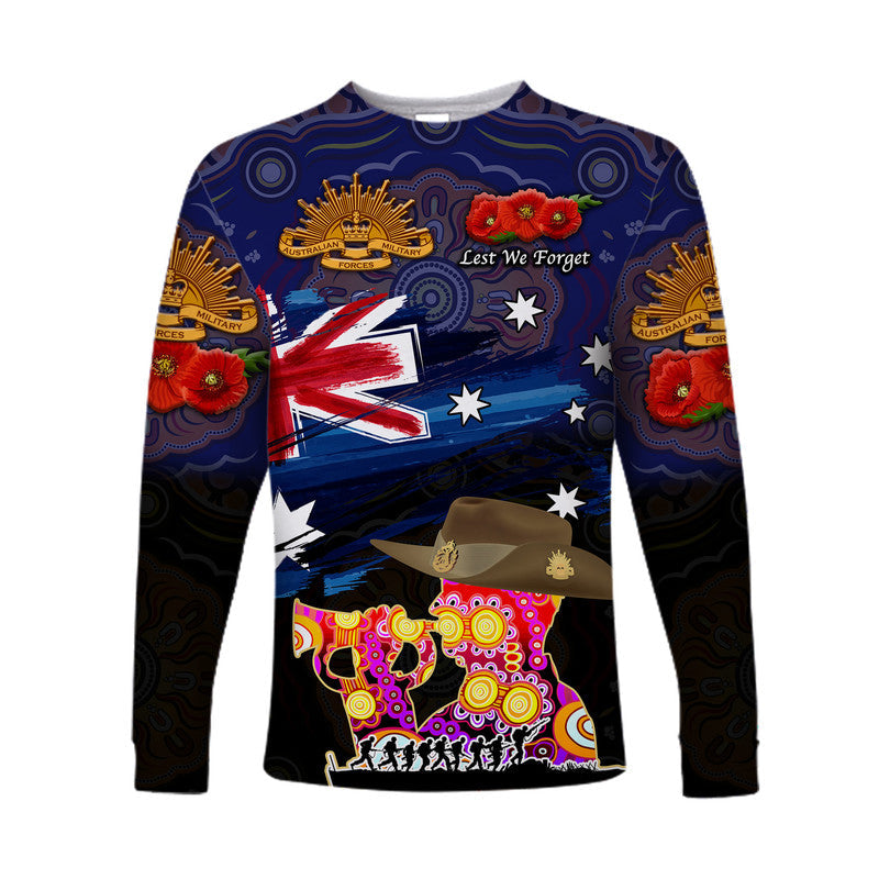 custom-personalised-australia-aboriginal-anzac-long-sleeve-shirt-remembrance-vibes-navy