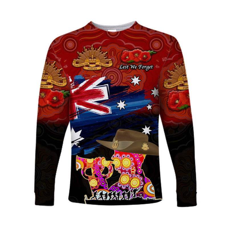 australia-aboriginal-anzac-long-sleeve-shirt-remembrance-vibes-red