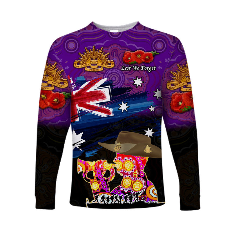 australia-aboriginal-anzac-long-sleeve-shirt-remembrance-vibes-purple