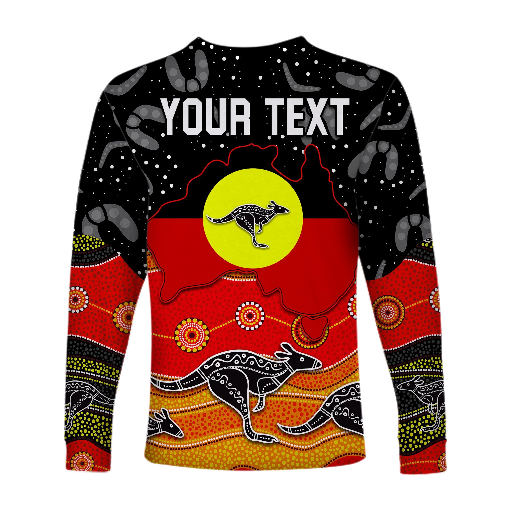 custom-personalised-aboriginal-flag-long-sleeve-shirt-map-aussie