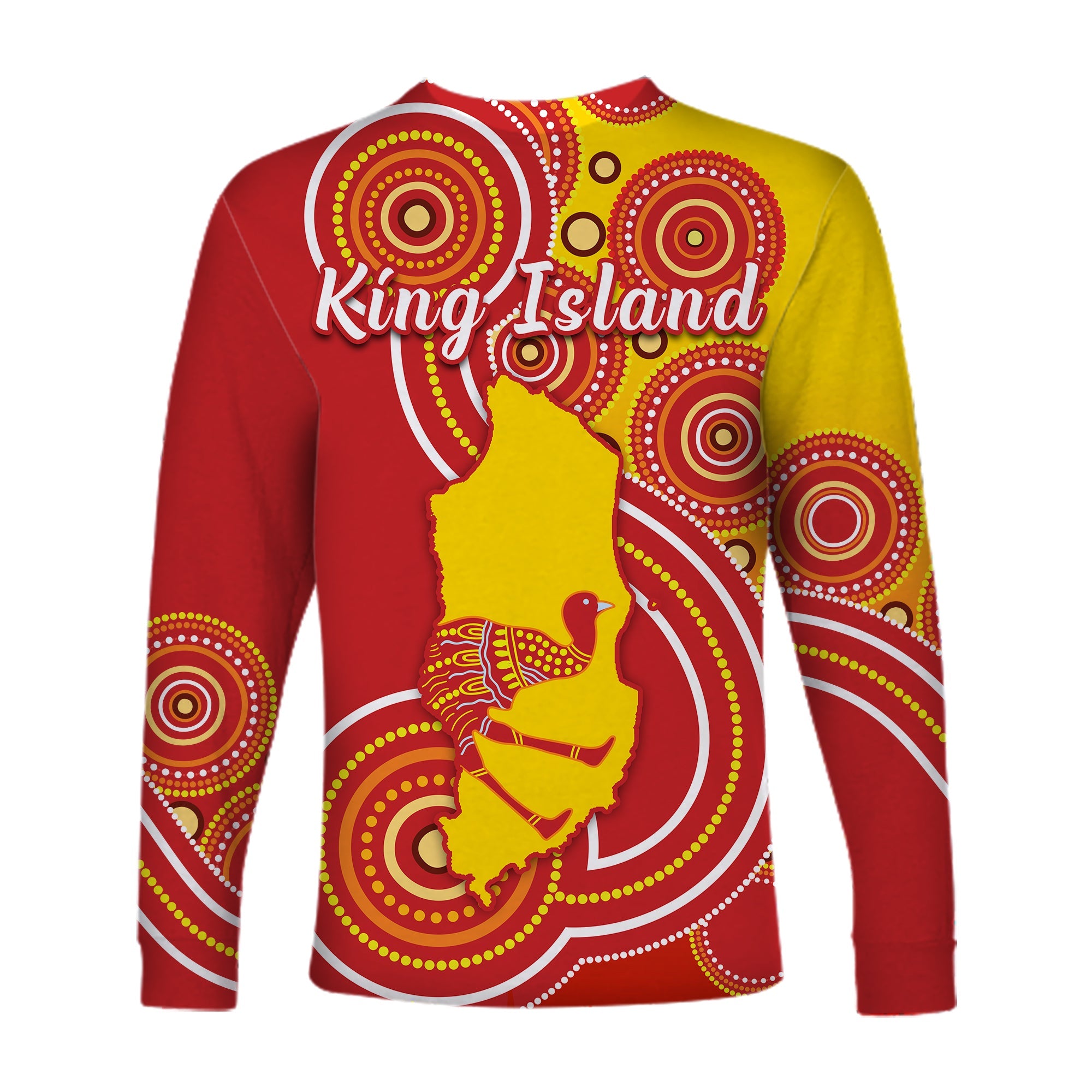 custom-personalised-king-island-long-sleeve-shirt-emu-aboriginal-tasmania-australia