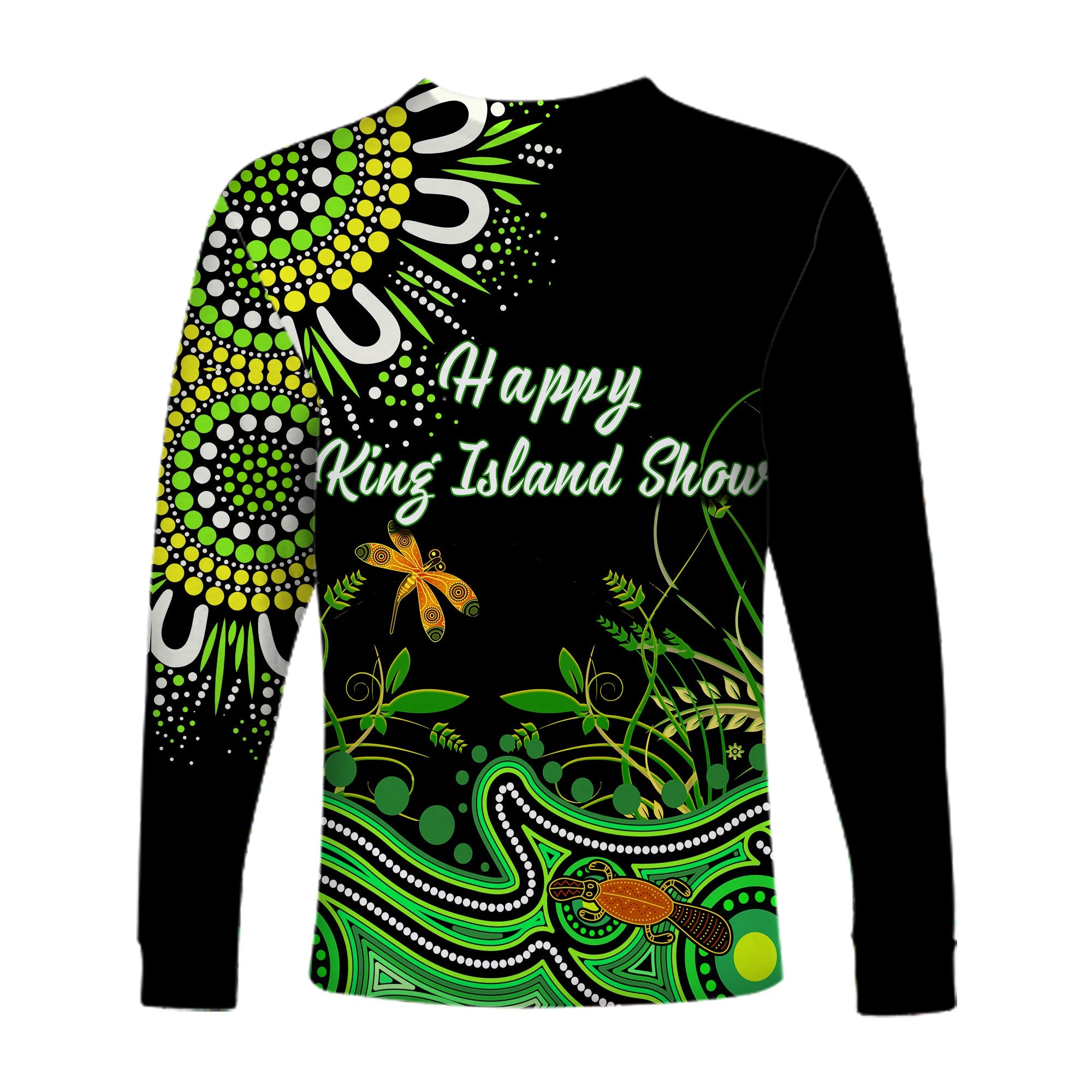 happy-king-island-show-long-sleeve-shirt-aboriginal-tasmania-australia