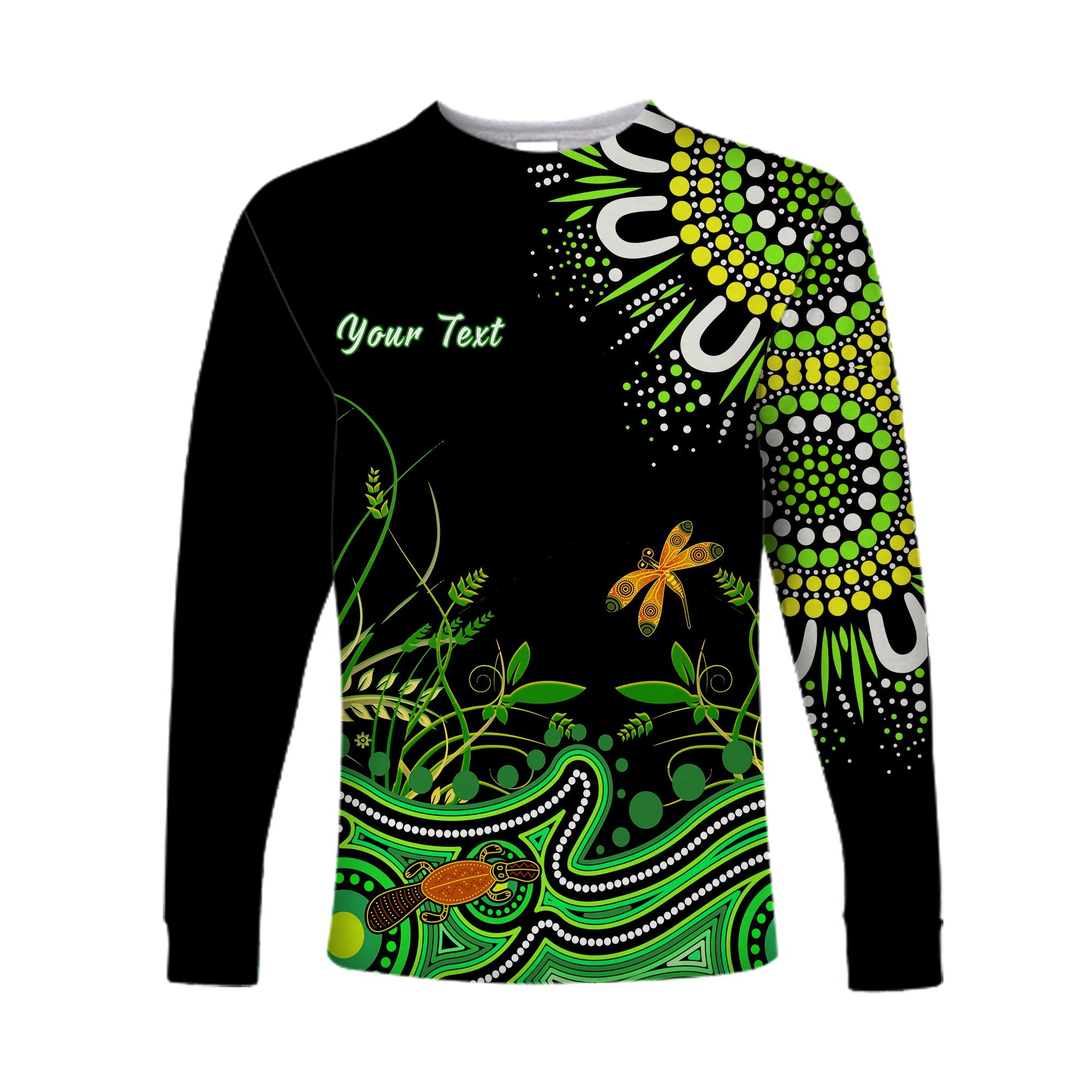 custom-personalised-happy-king-island-show-long-sleeve-shirt-aboriginal-tasmania-australia