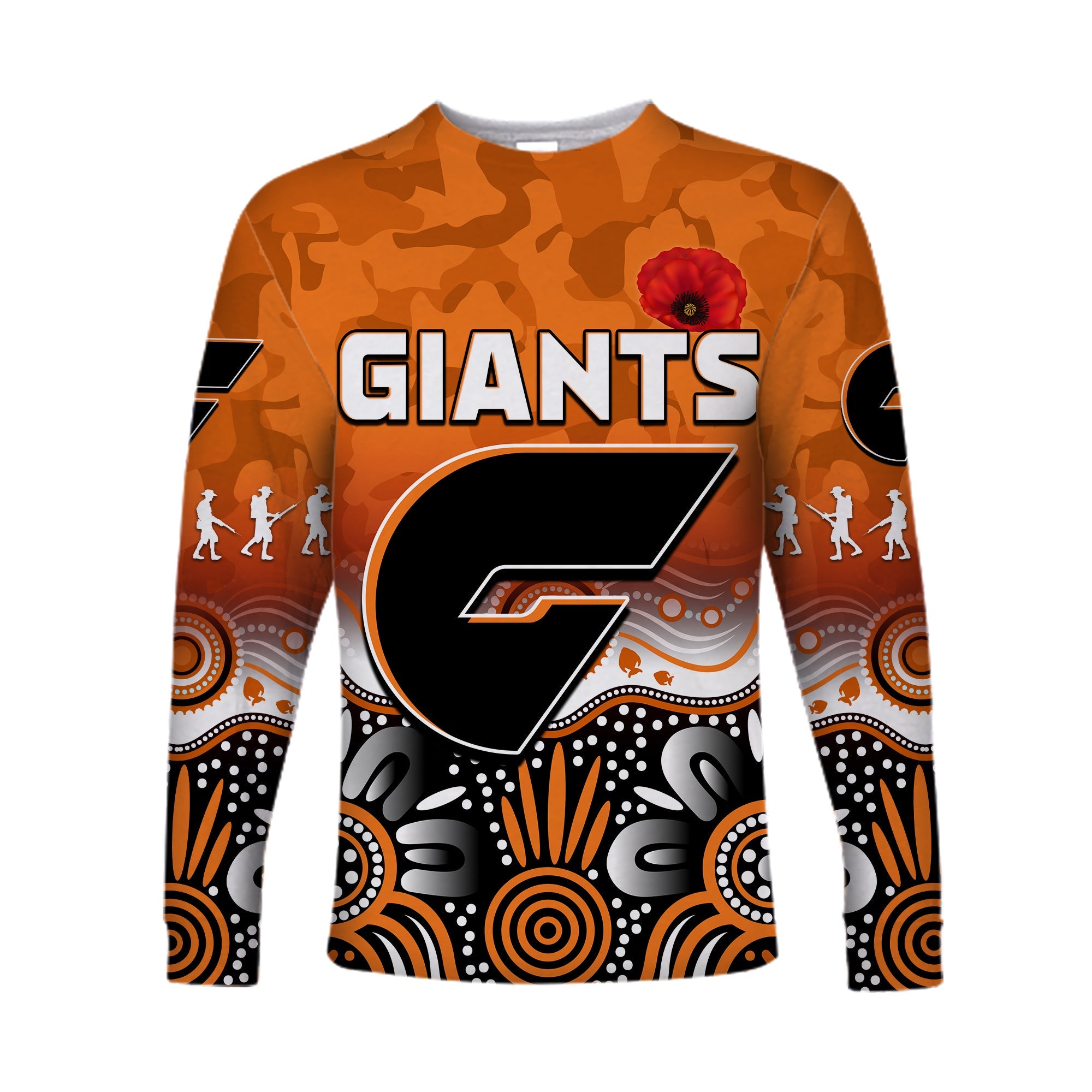 custom-text-and-number-giants-anzac-2022-long-sleeve-shirt-greater-western-sydney-gws-aboriginal-poppy