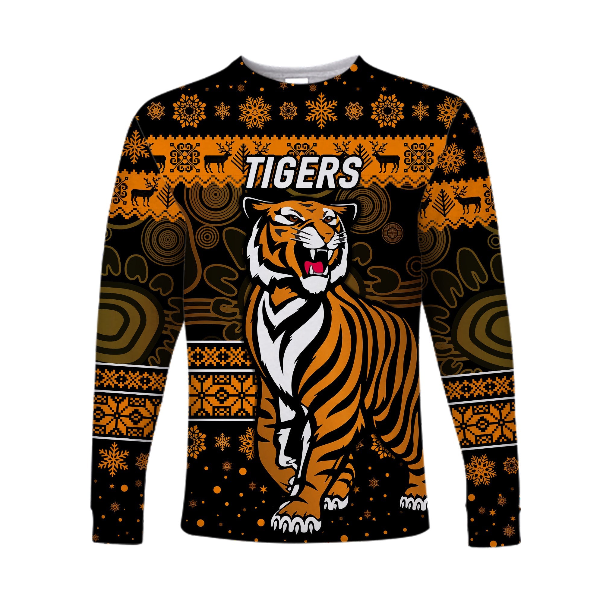 wests-tigers-long-sleeve-shirts-christmas-simple-style