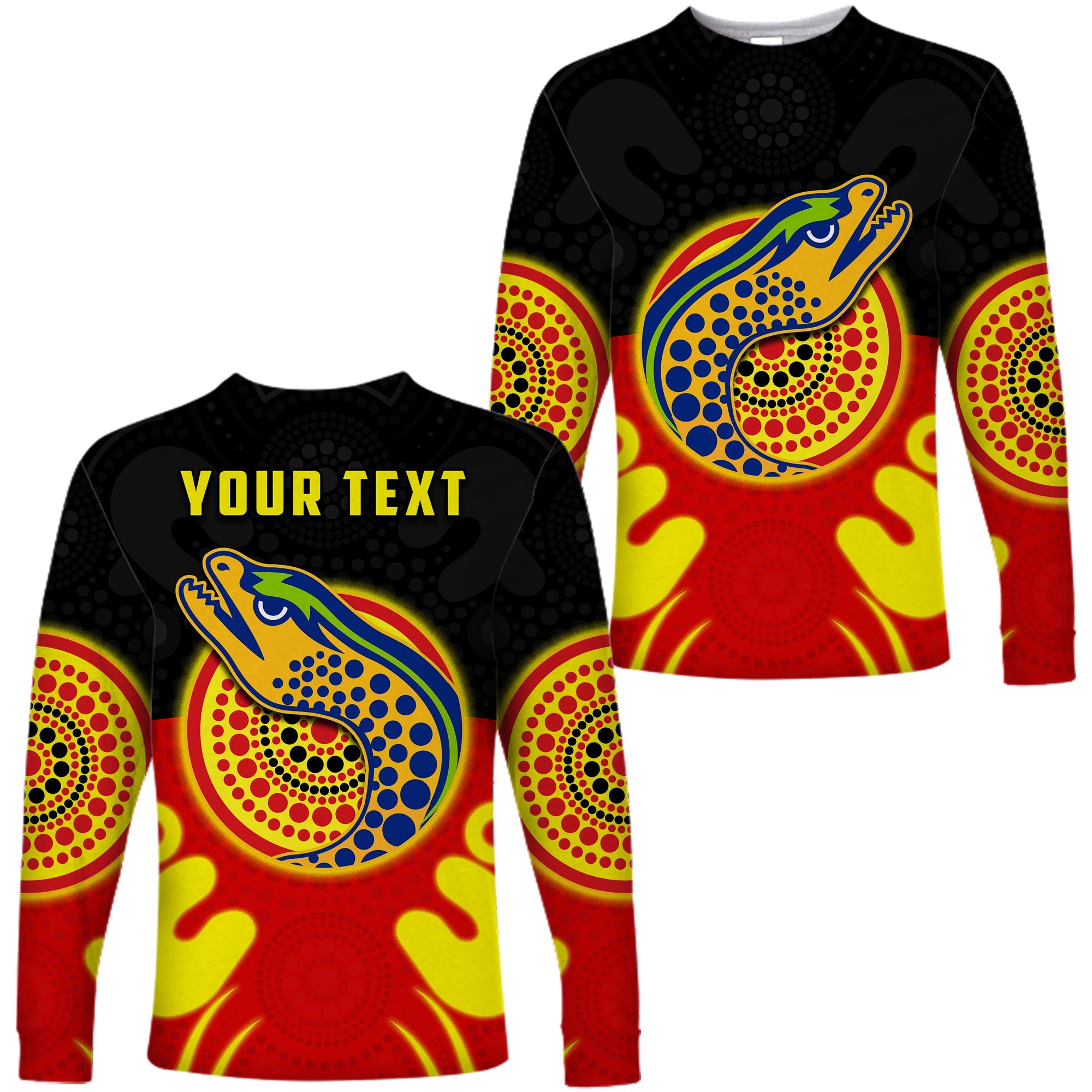 custom-personalised-eels-indigenous-long-sleeve-shirt-style-aboriginal-flag