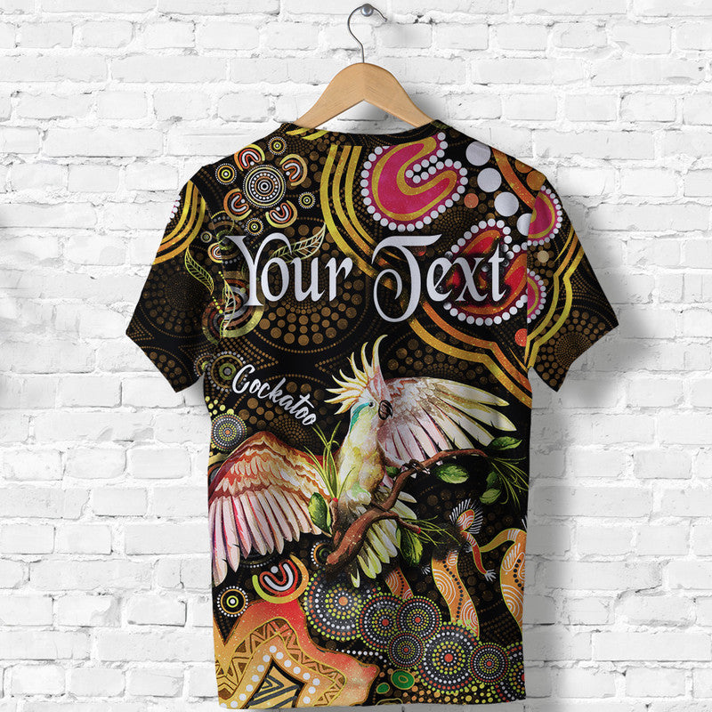 custom-personalised-australian-astrology-t-shirt-libra-cockatoo-glider-zodiac-aboriginal-vibes-gold