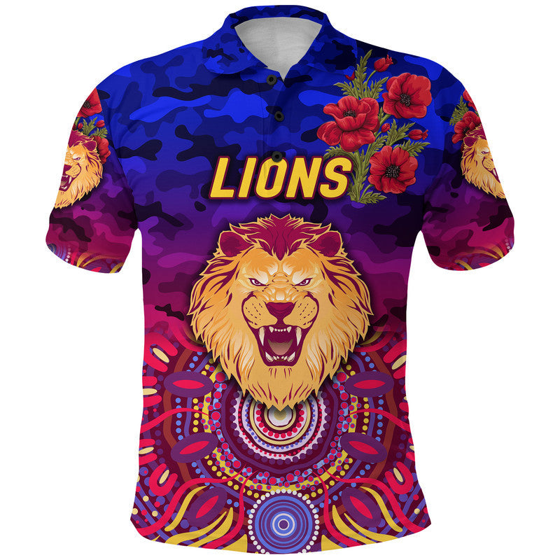 custom-personalised-brisbane-lions-anzac-polo-shirt-indigenous-vibes