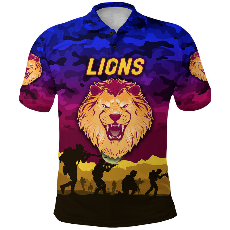 custom-personalised-brisbane-lions-anzac-polo-shirt-simple-style