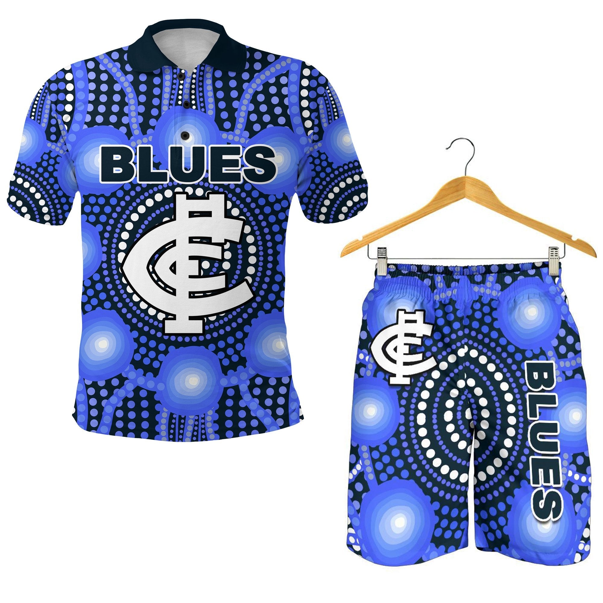 combo-polo-shirt-and-men-short-blues-carlton-bright-indigenous