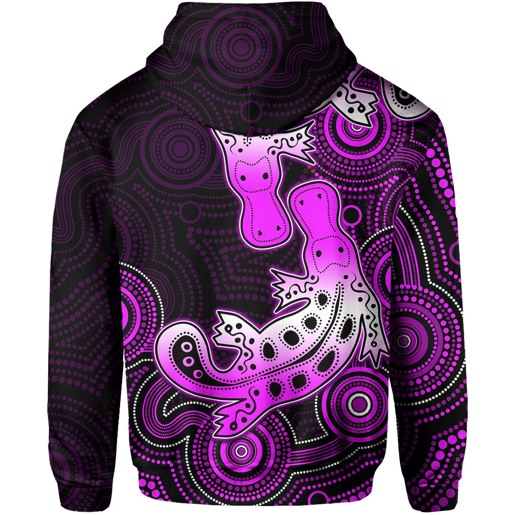 custom-personalisedaboriginal-platypus-zip-hoodie-dot-patterns-style-no-1