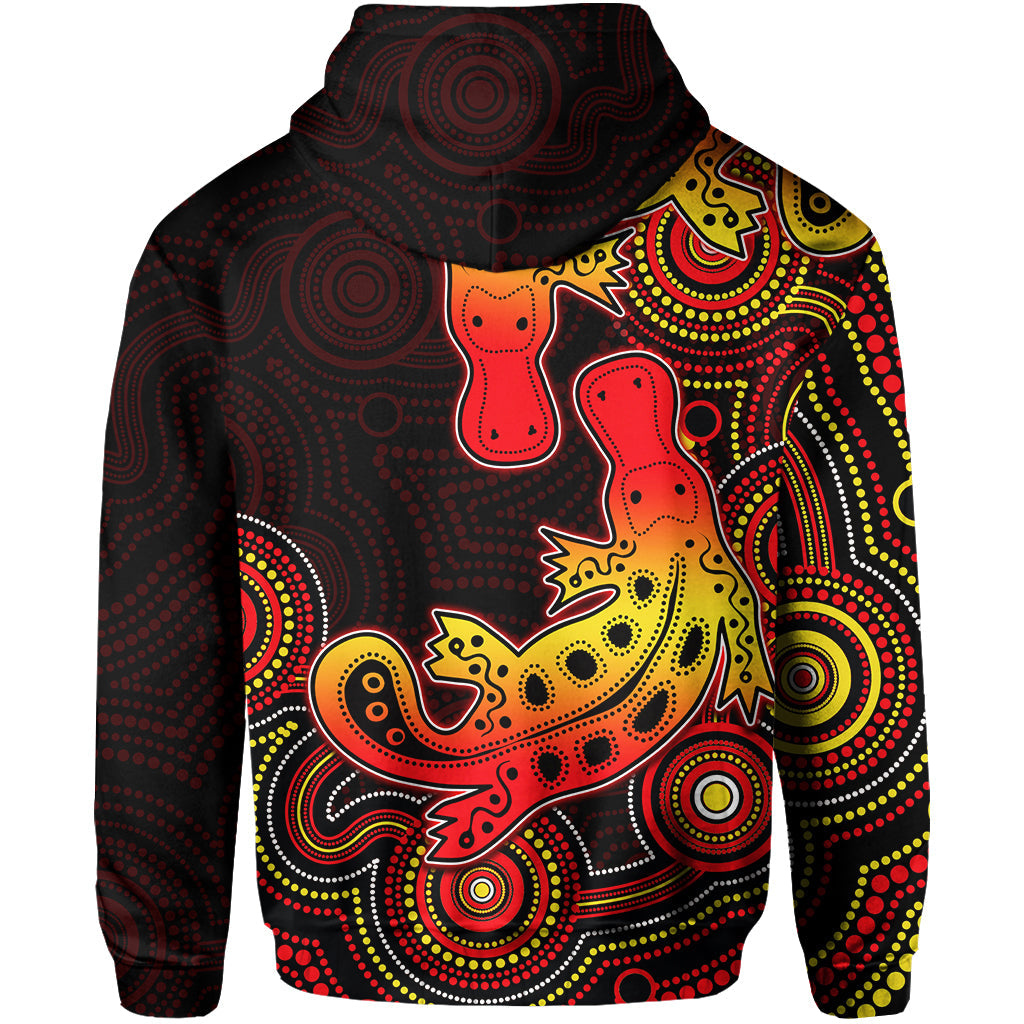 custom-personalisedaboriginal-platypus-hoodie-dot-patterns-style-no-2