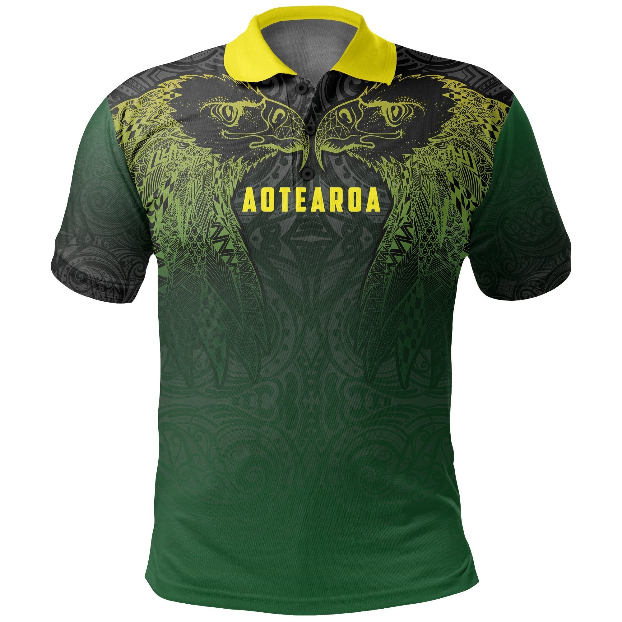 aotearoa-polo-shirt-new-zealand-kea-bird-hongi