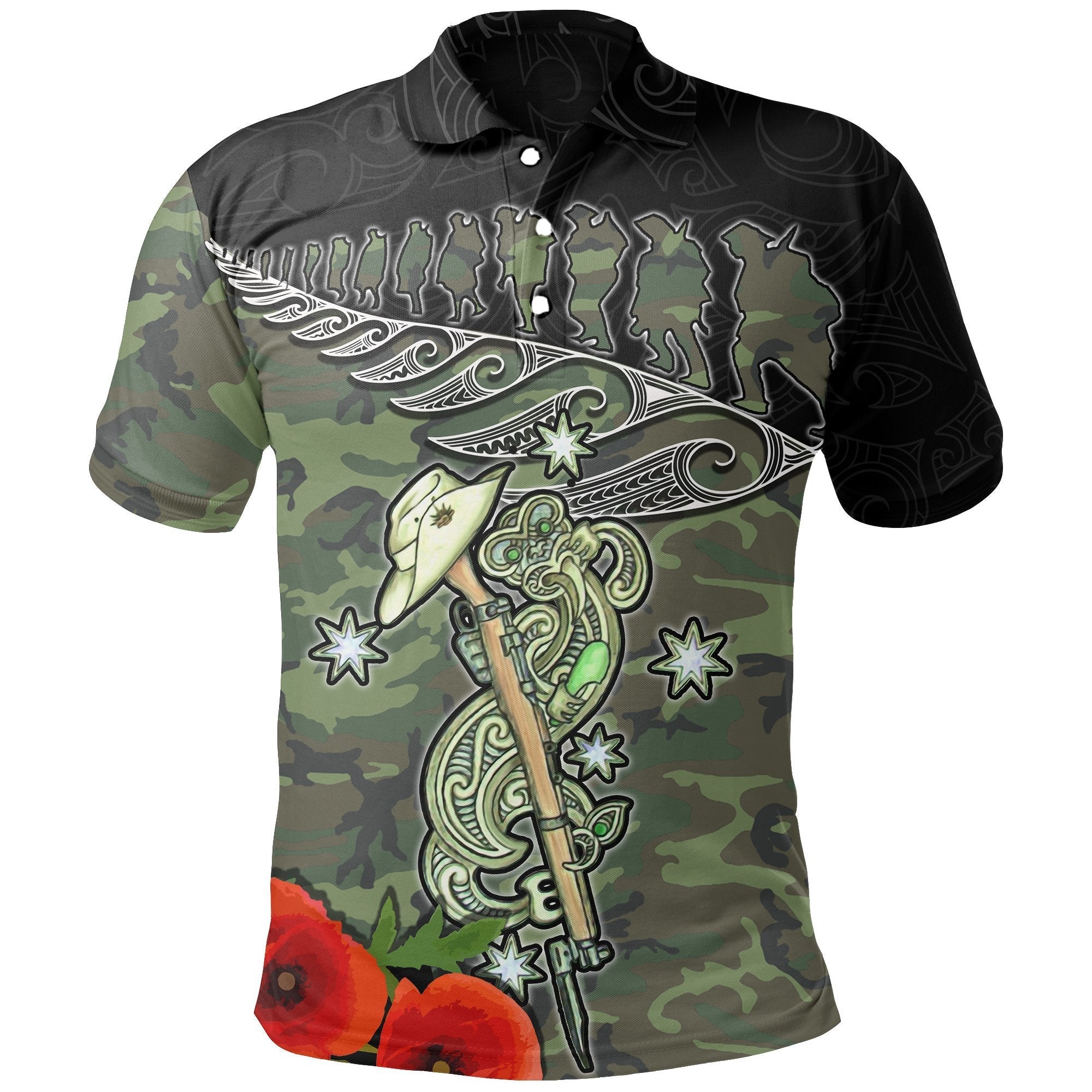 aotearoa-polo-shirt-hei-tiki-lest-we-forget-new-zealand-anzac-day