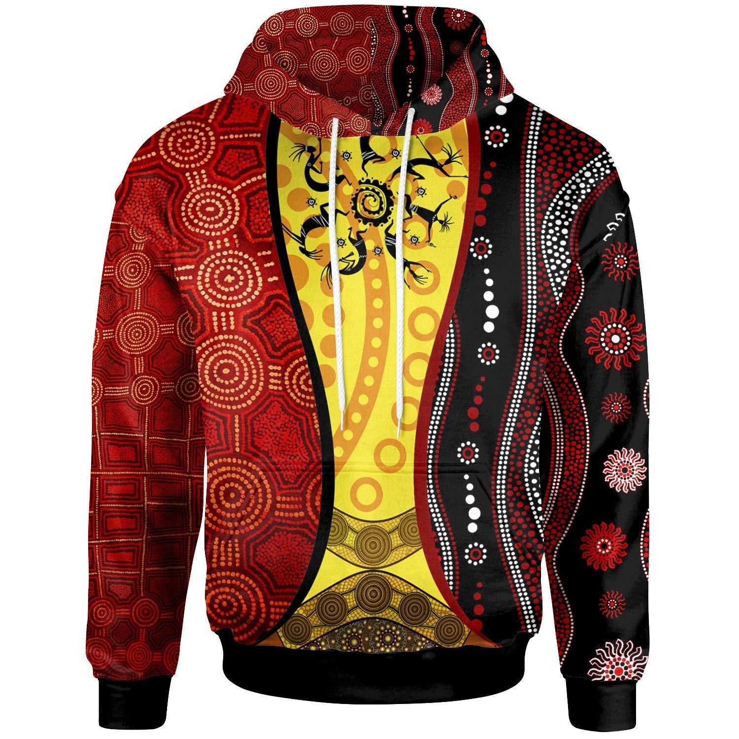 aboriginal-hoodie-koori-dot-acrylic-paint-dreamtime-dance