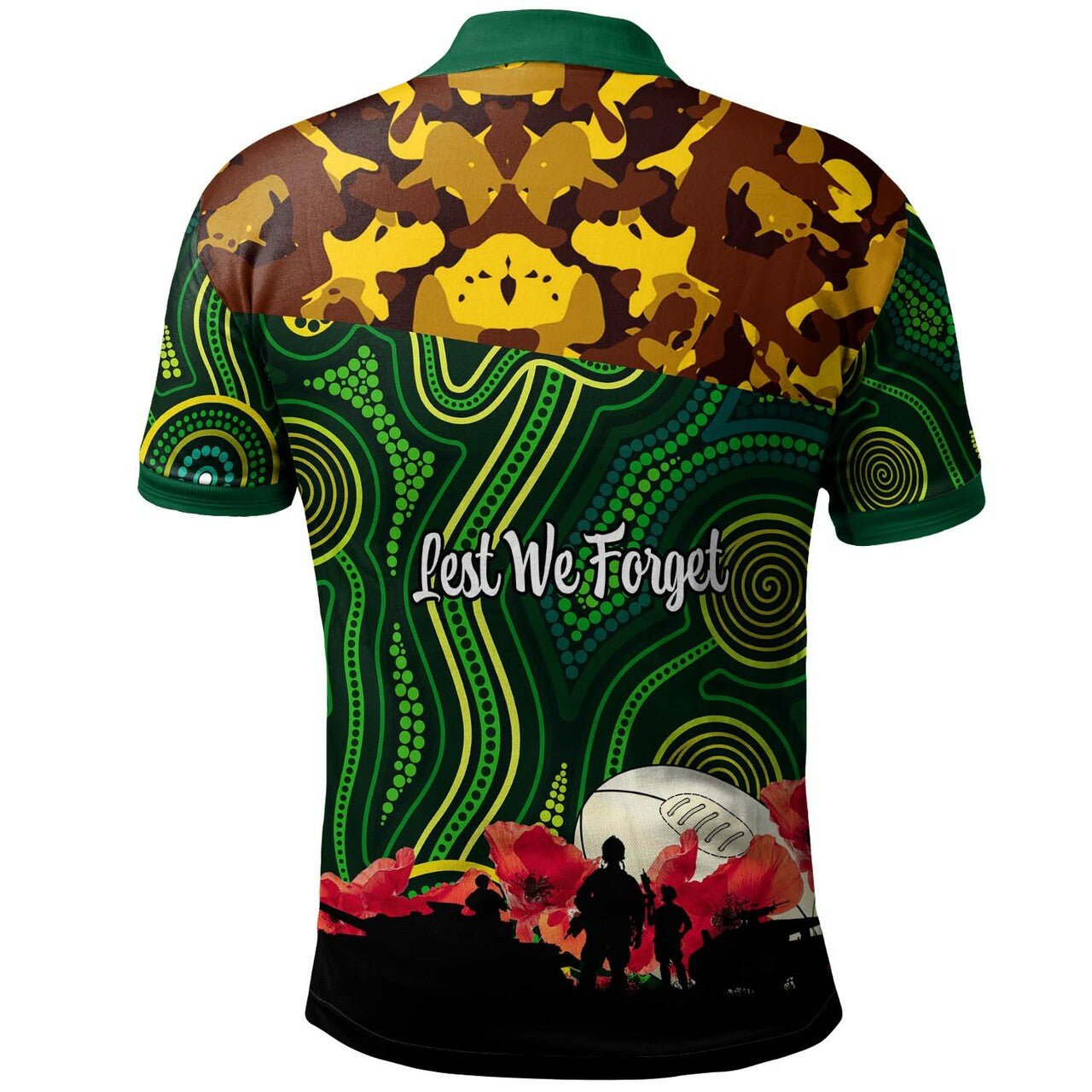 wallaroos-rugby-polo-shirt-anzac-day-wallaroos-with-aboriginal-pattern-polo-shirt