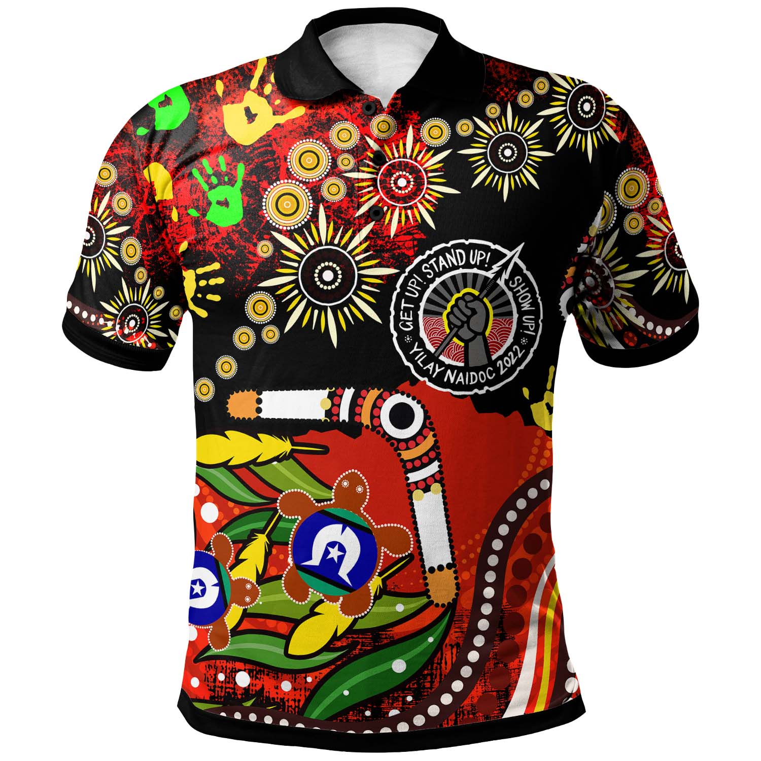 australia-naidoc-week-2023-polo-shirt-naidoc-week-2023-sorry-day-indigenous-aboriginal-inspired-culture-turtle-and-boomerang-polo-shirt