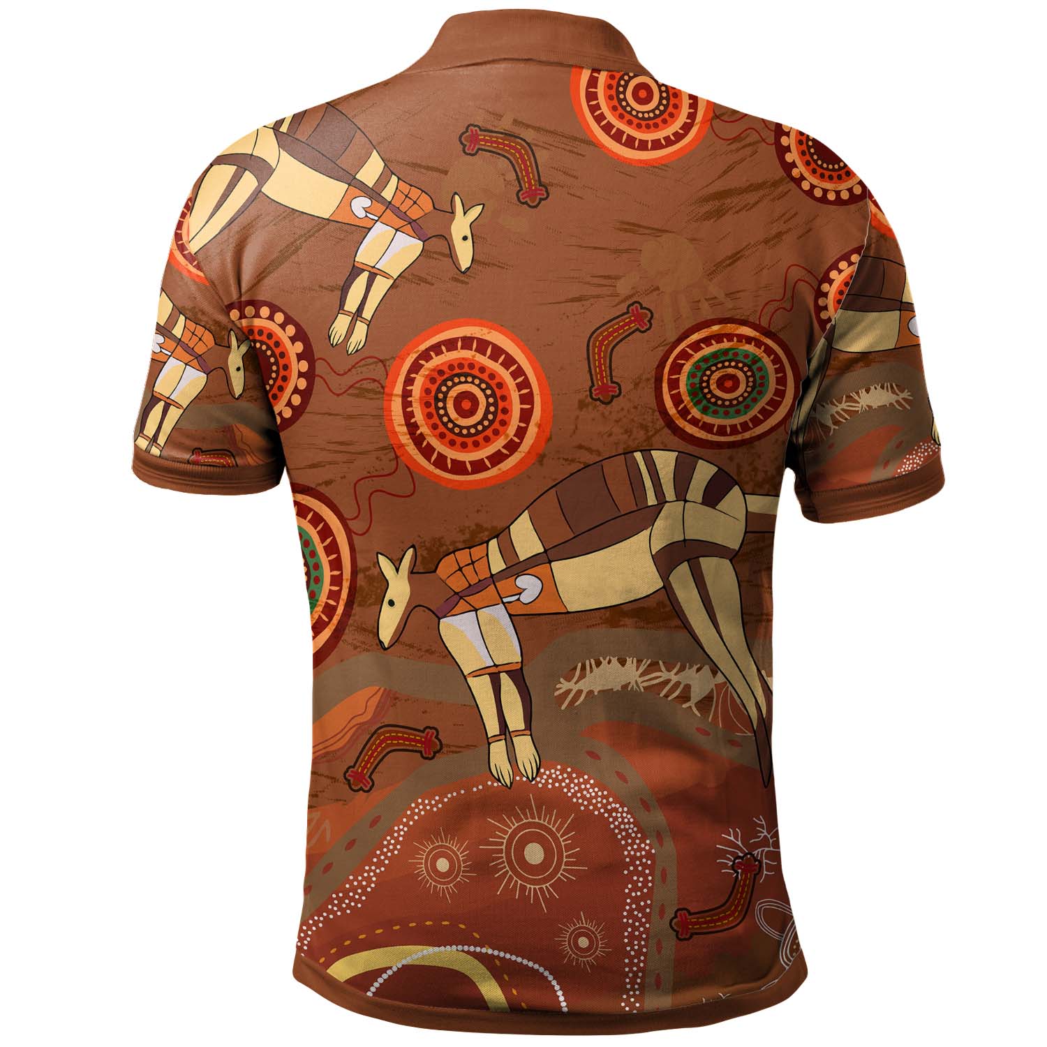 australia-aboriginal-inspired-custom-polo-shirt-talaroo-significant-culture-of-ewamian-indigenous-polo-shirt