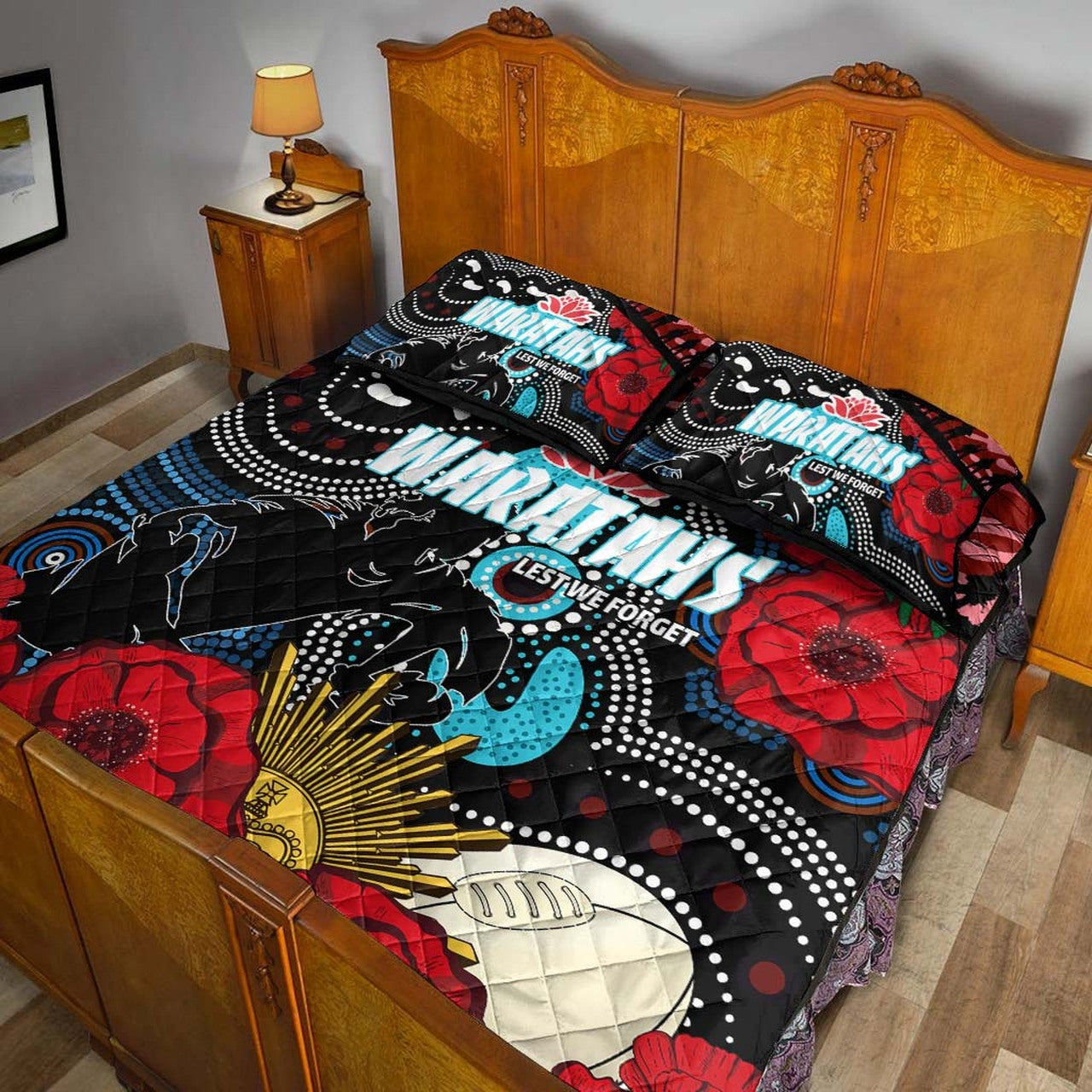 waratahs-rugby-quilt-bed-set-indigenous-waratahs-anzac-day-aboriginal-quilt-bed-set