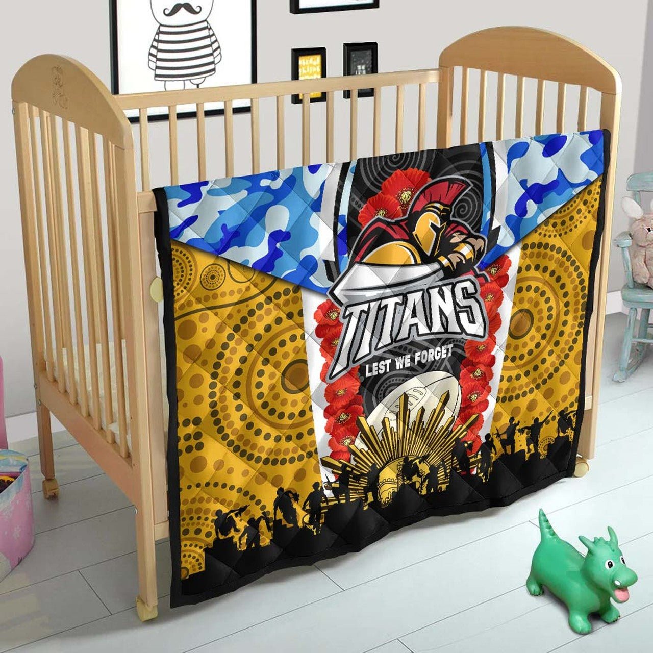 titans-rugby-anzac-aboriginal-quilt-titans-with-poppy-watercolor-flower-quilt