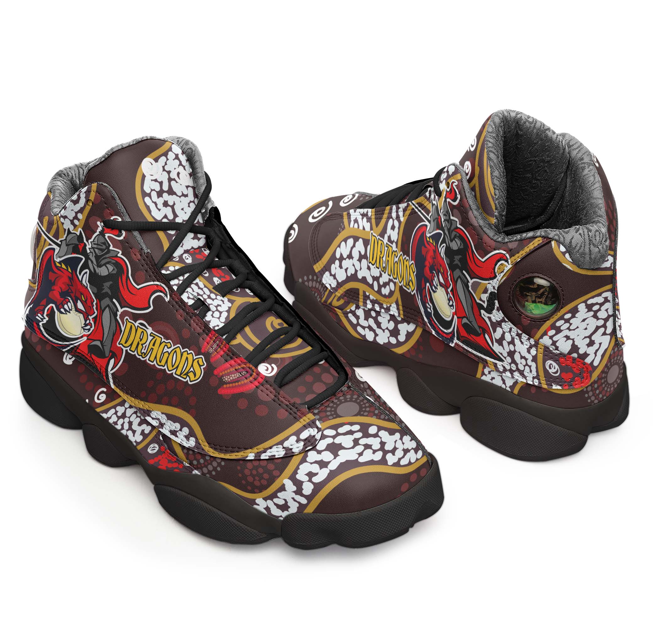 stgeorge-rugby-high-top-basketball-shoes-j13-dragons-with-rugby-ball-and-knight-contemporary-style-of-aboriginal-sneakers